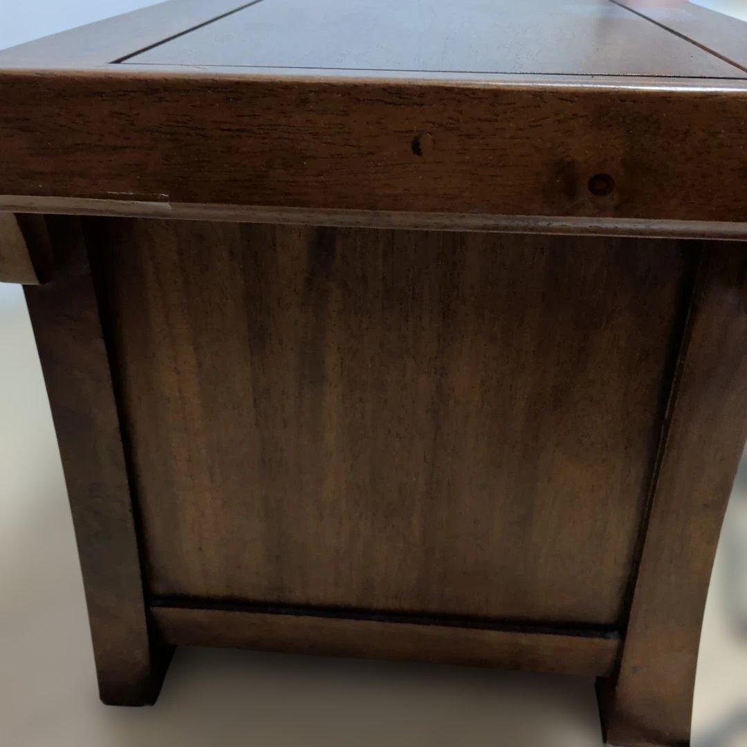 木製テレビ台 収納付き アジアンテイスト（送料込）