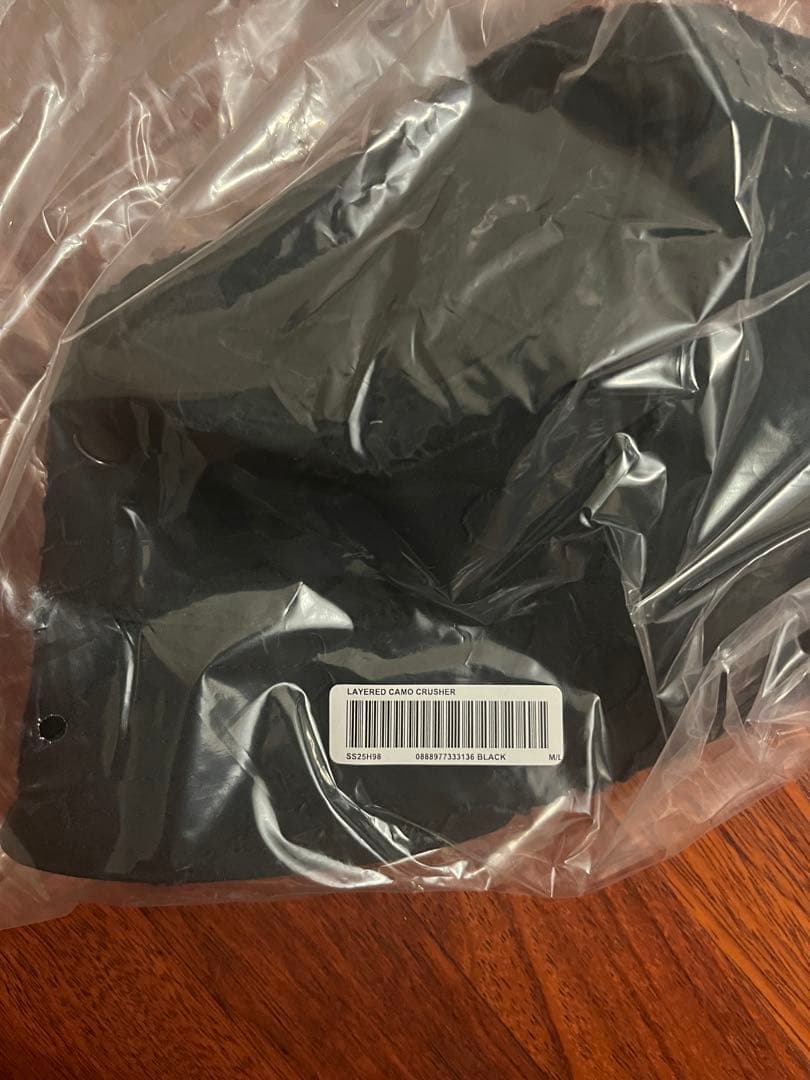 Supreme Layered Camo Crusher M/L ブラック