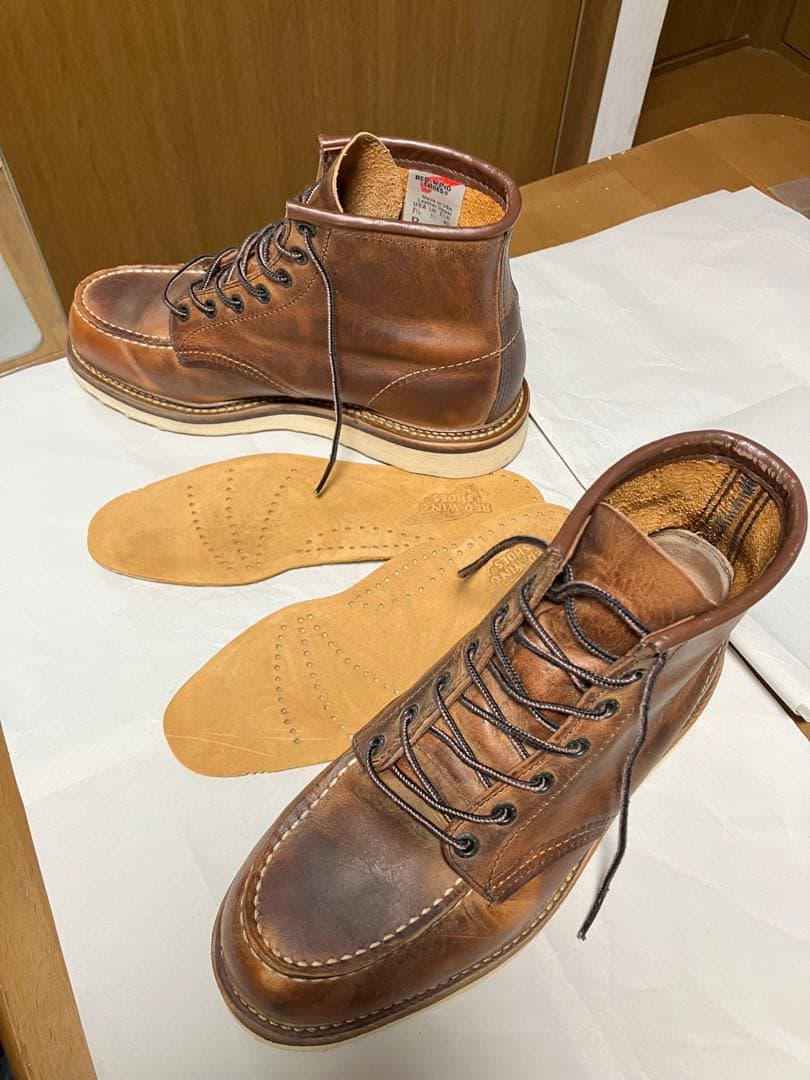 レッドウィング1907(カッパー・ラフ&タフ)7 2/5(25.5〜26.0)