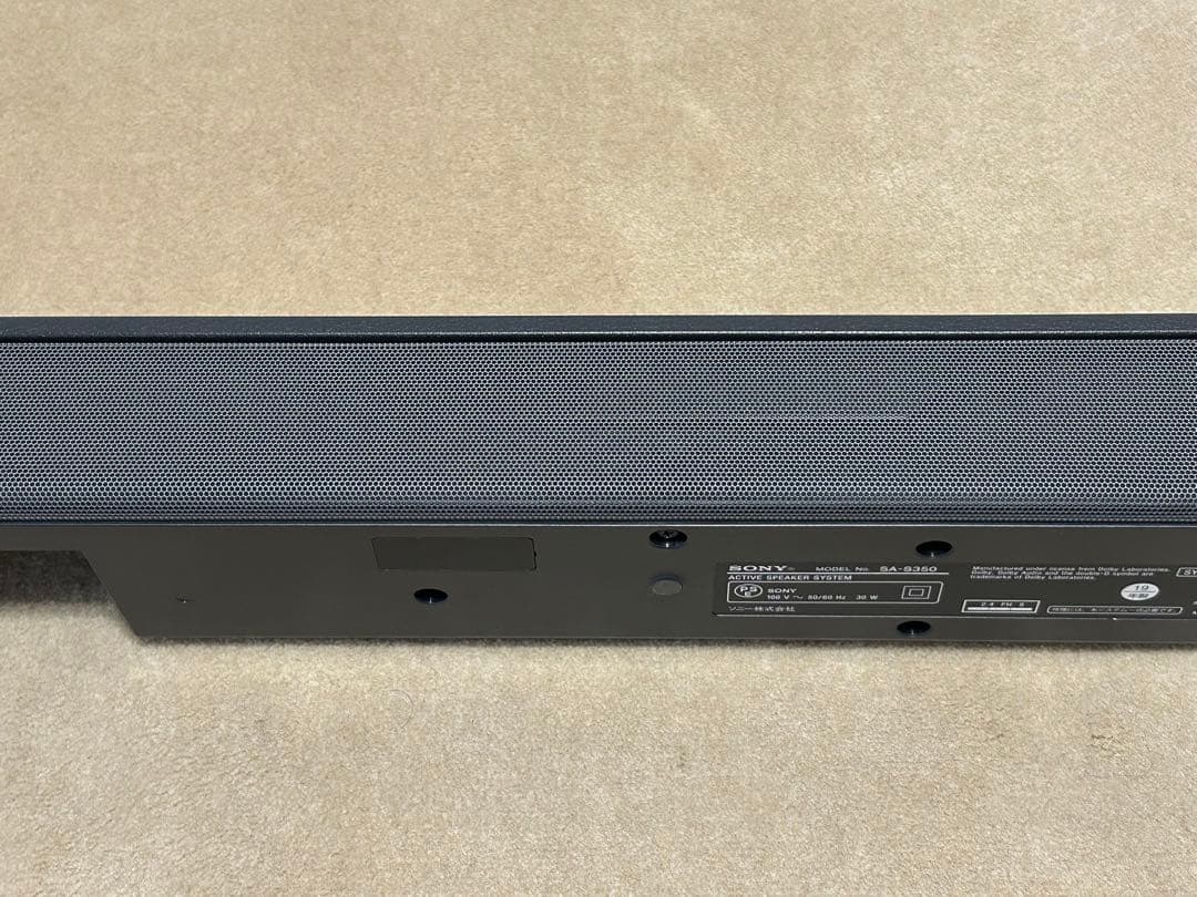 SONY サウンドバー ホームシアターシステム HT-S350