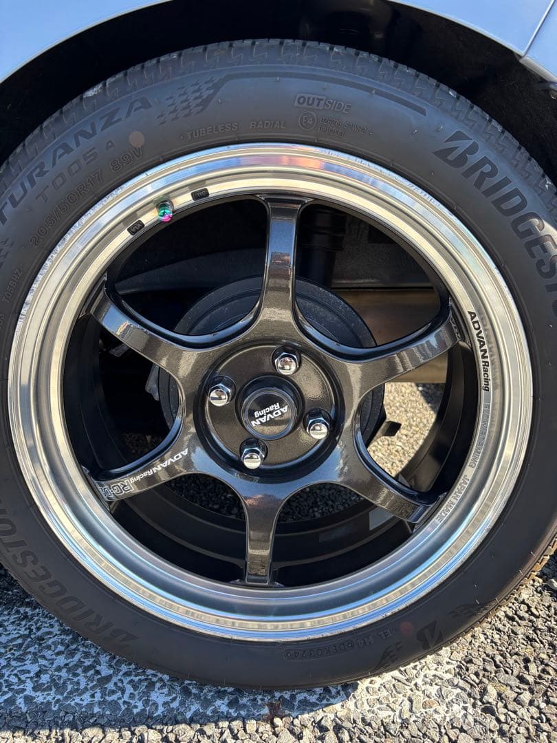 アドバンレーシング RG-D2 17インチホイール7J+40PCD1004穴鍛造