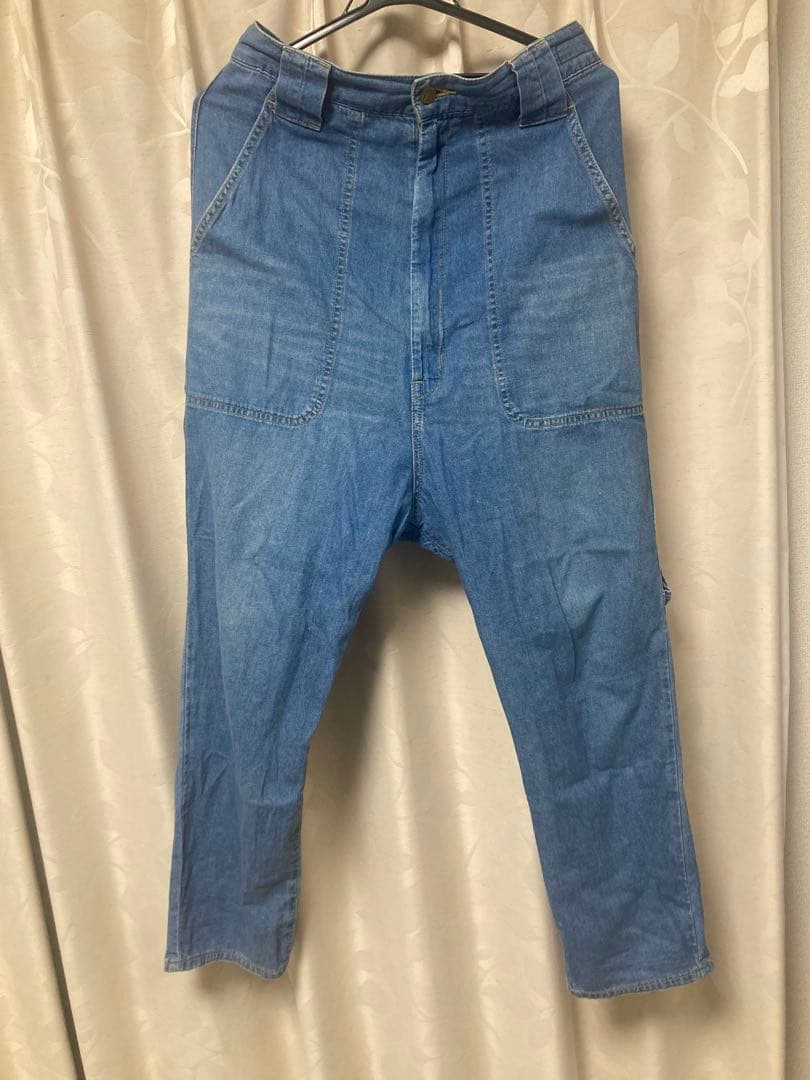 LEE×mercibeaucoupメルシーボーク変形サルエルデニム