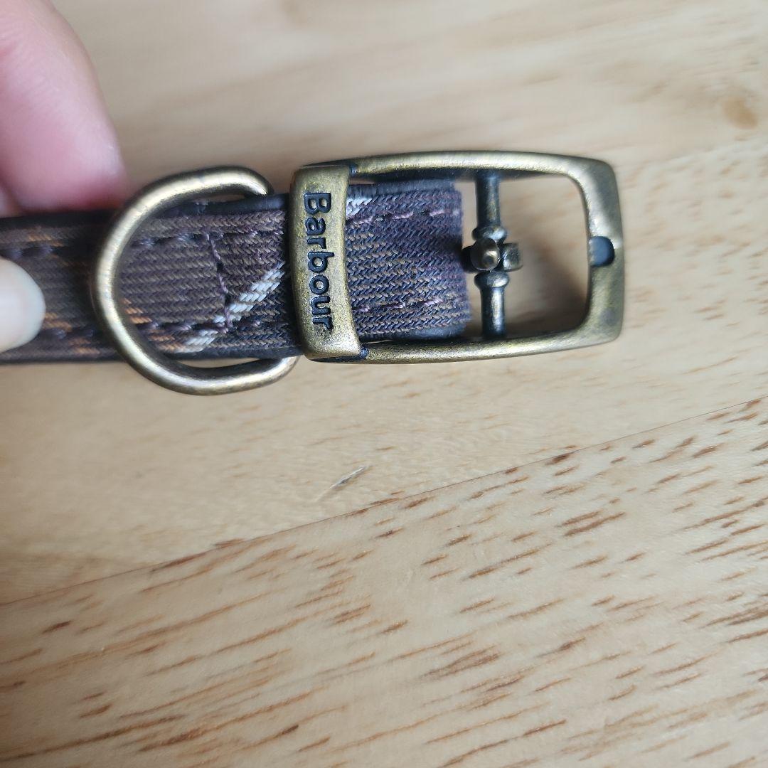 Barbour タータンチェック柄　犬用首輪・リードセット