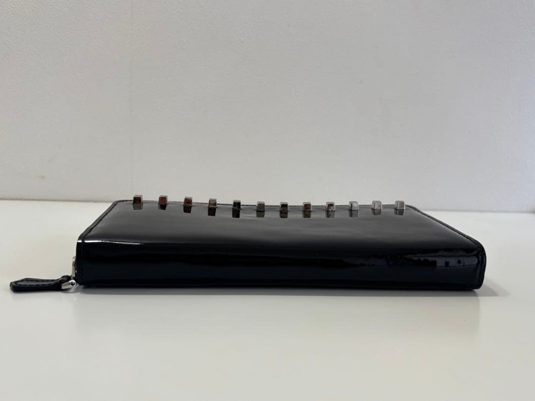 レア　新品未使用　JACQUES LE CORRE ブラック　長財布　エナメル