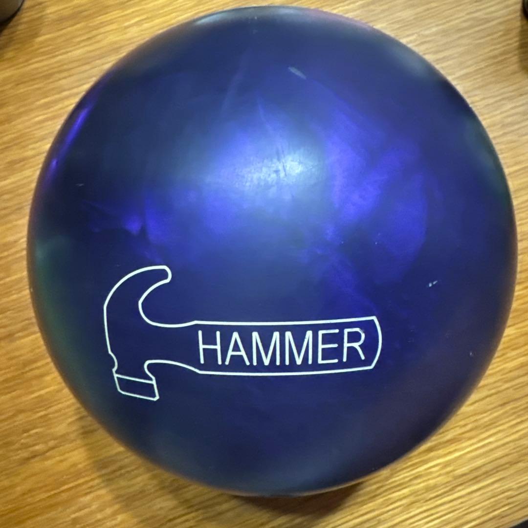 【美品】パープルパールウレタン 15ポンド