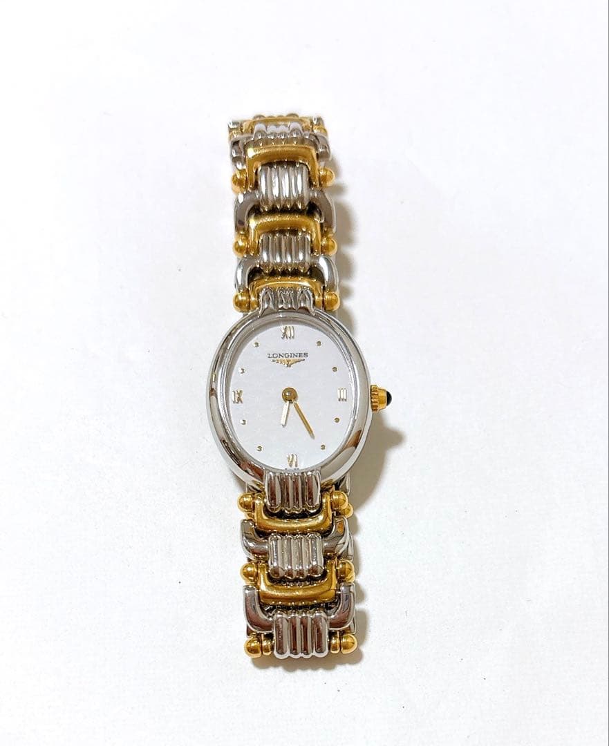 美品★Longines レディース 時計 シルバー/ゴールド　ロンジン　コンビ