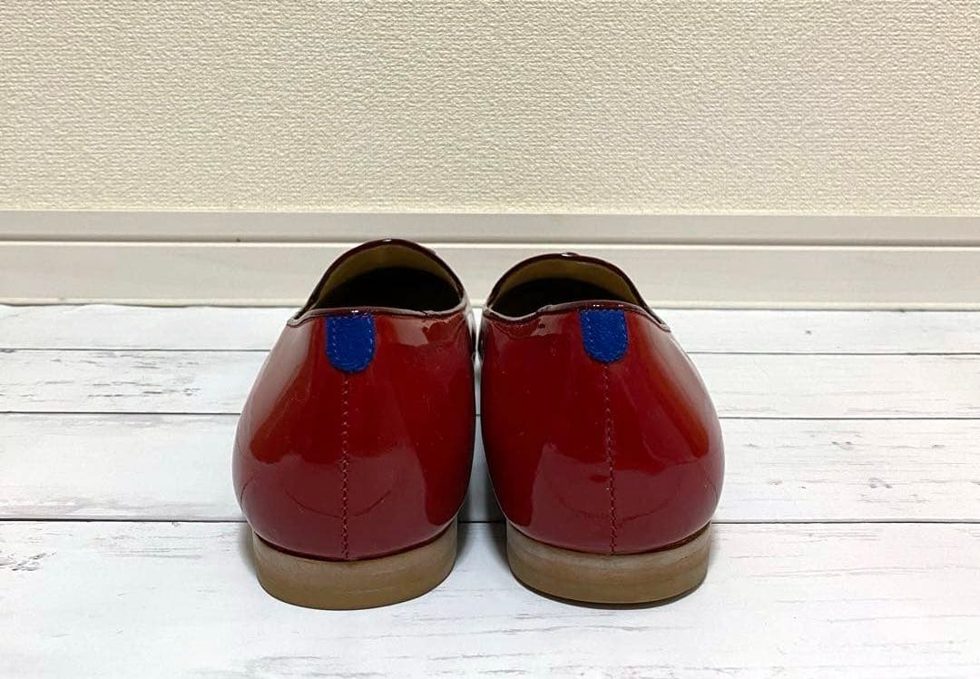 Chatelles シャテル　パンプス　レッド　39(25cm)