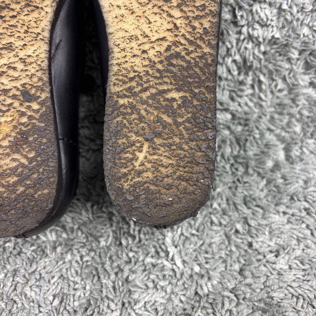 ✨極美品✨クラークス Clarks ワラビー オールレザー【25.5】ブラック