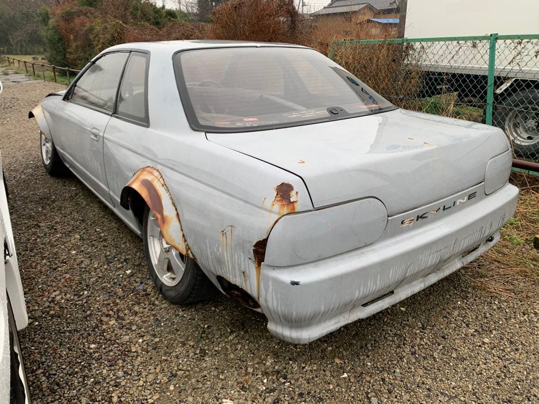 HCR32 スカイライン 書類付き ボディ フレーム 箱 BNR32 R32