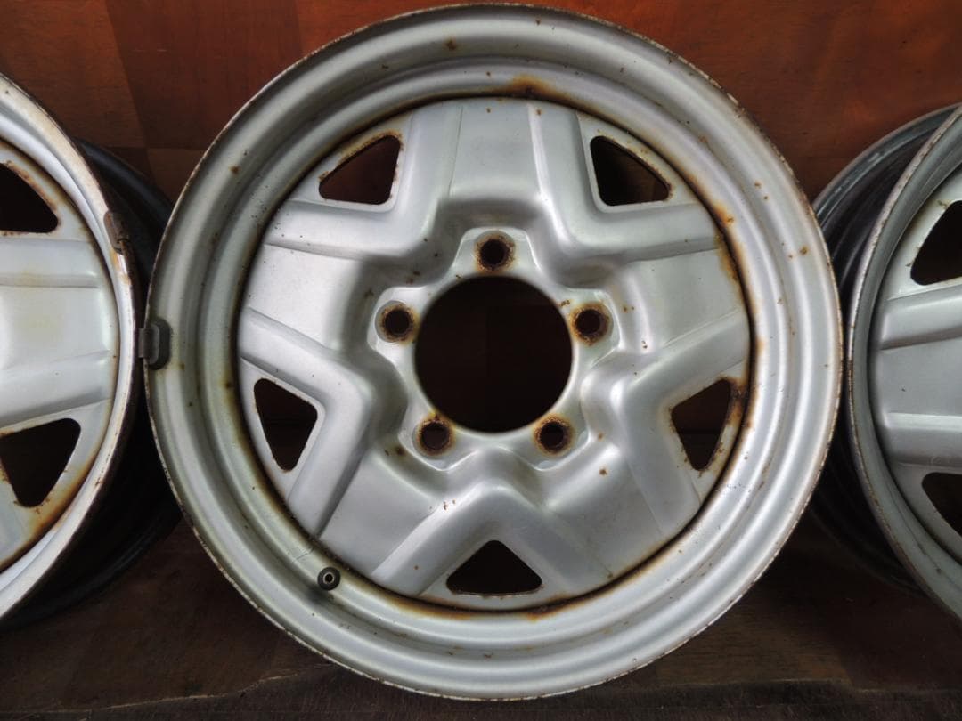 T785　ジムニー　スチールホイール　16×5J　4本　サビ有り