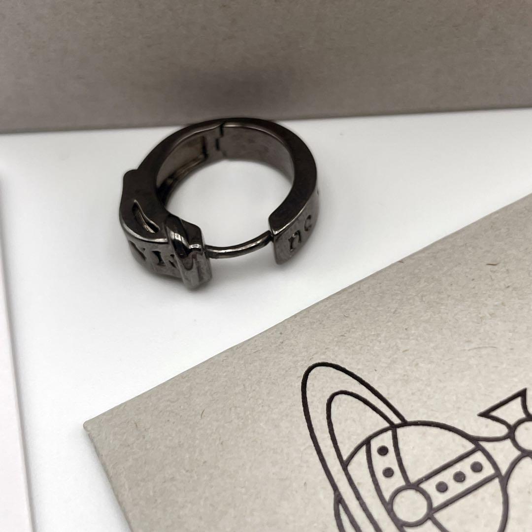 【極美品】　ヴィヴィアンウエストウッド　フープピアス　オーブ　シングル　片耳用
