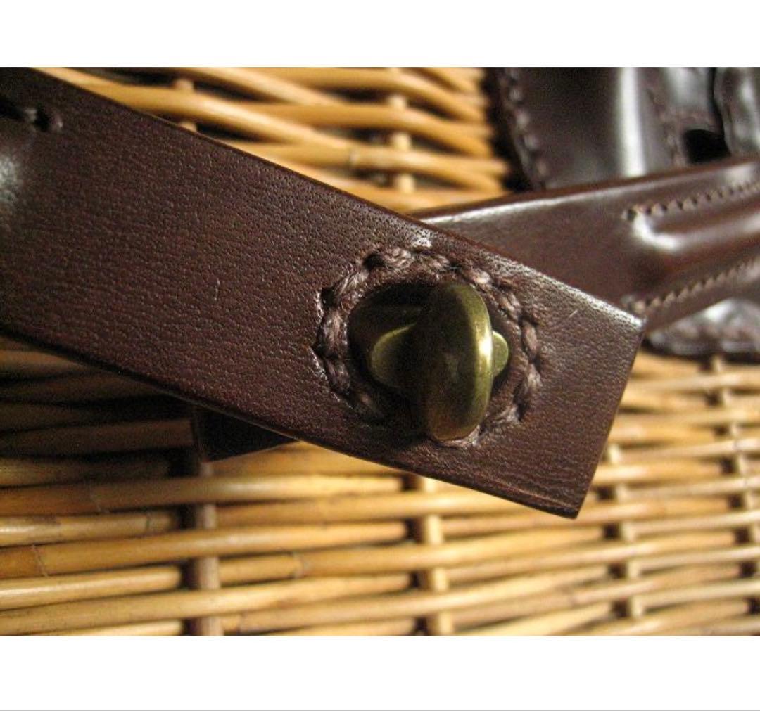 ebagos エバゴス オイルショルダーベルトバッグ スタイリストバッグ 茶