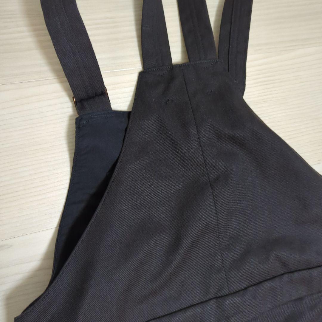 saby　タック バギー オーバーオール スタプレツイル　ブラック