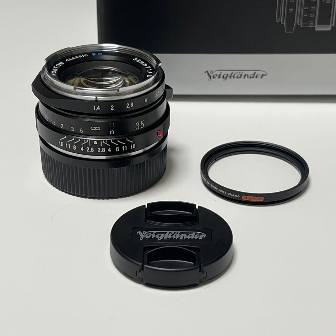 NOKTON Classic 35mm F1.4 II SC VM 付属品完備