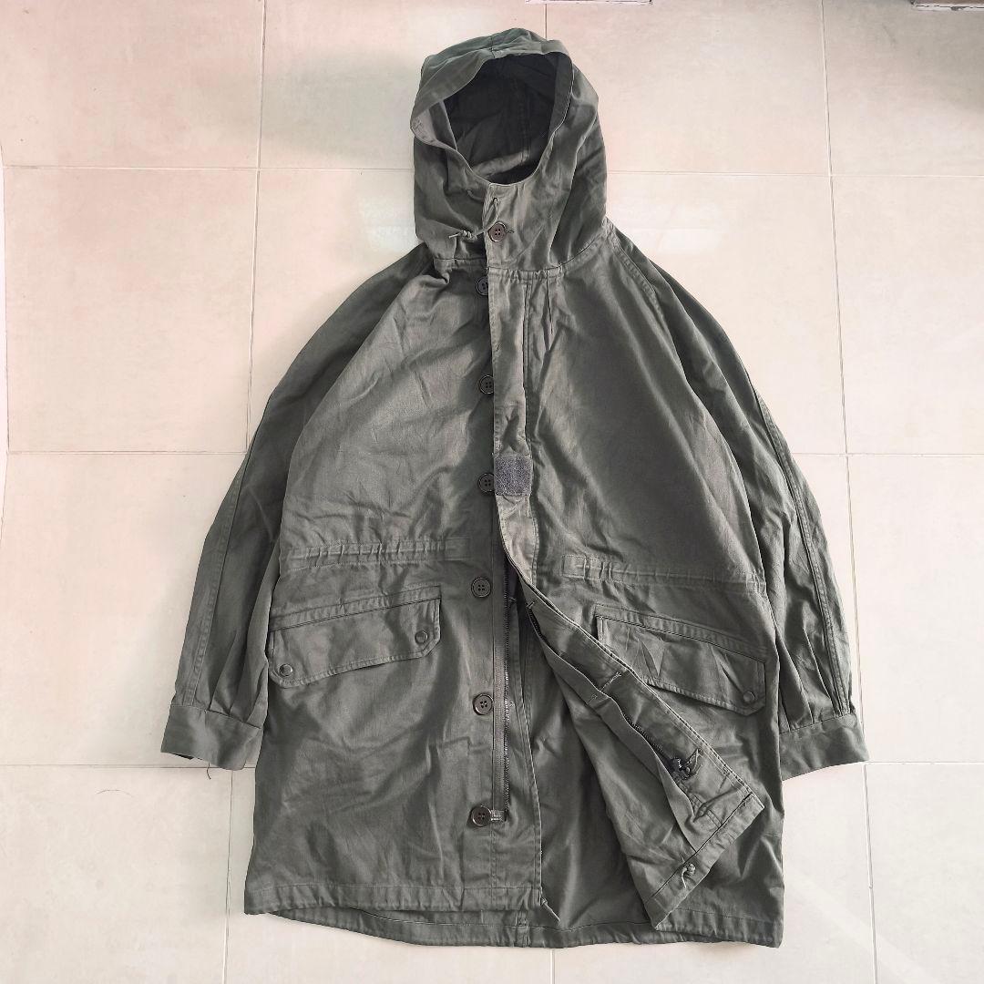 シルエット良　60s　フランス軍　M64　フィールドパーカー　モッズコート Y9