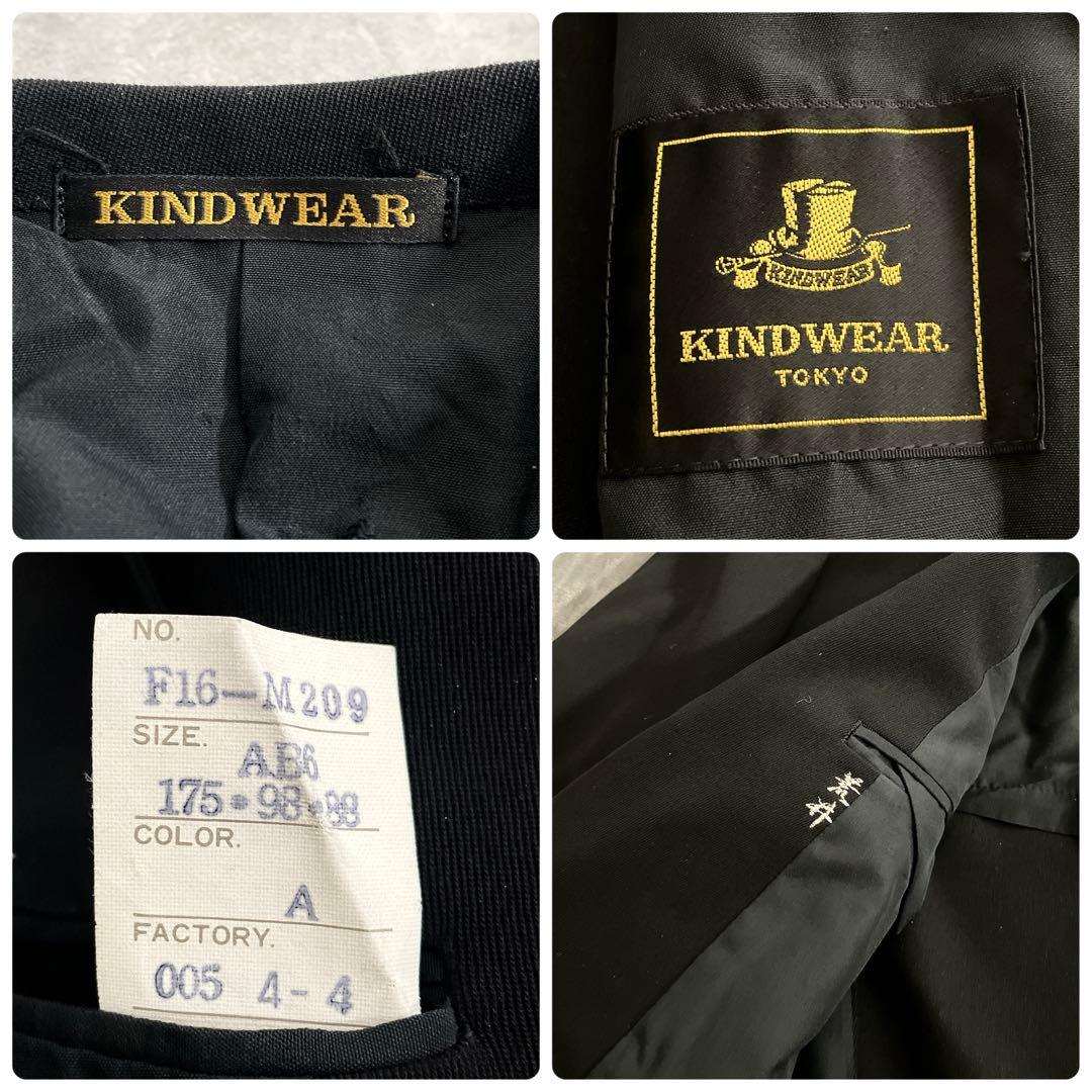 極上 白金ボタン 漆黒ダブルブレストスーツ Saint Laurentネクタイ