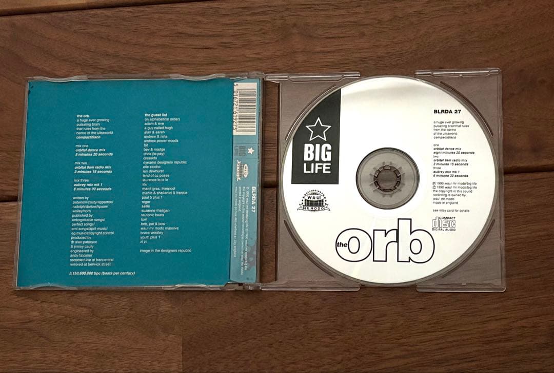 orb live 93 レコード他3タイトルセット