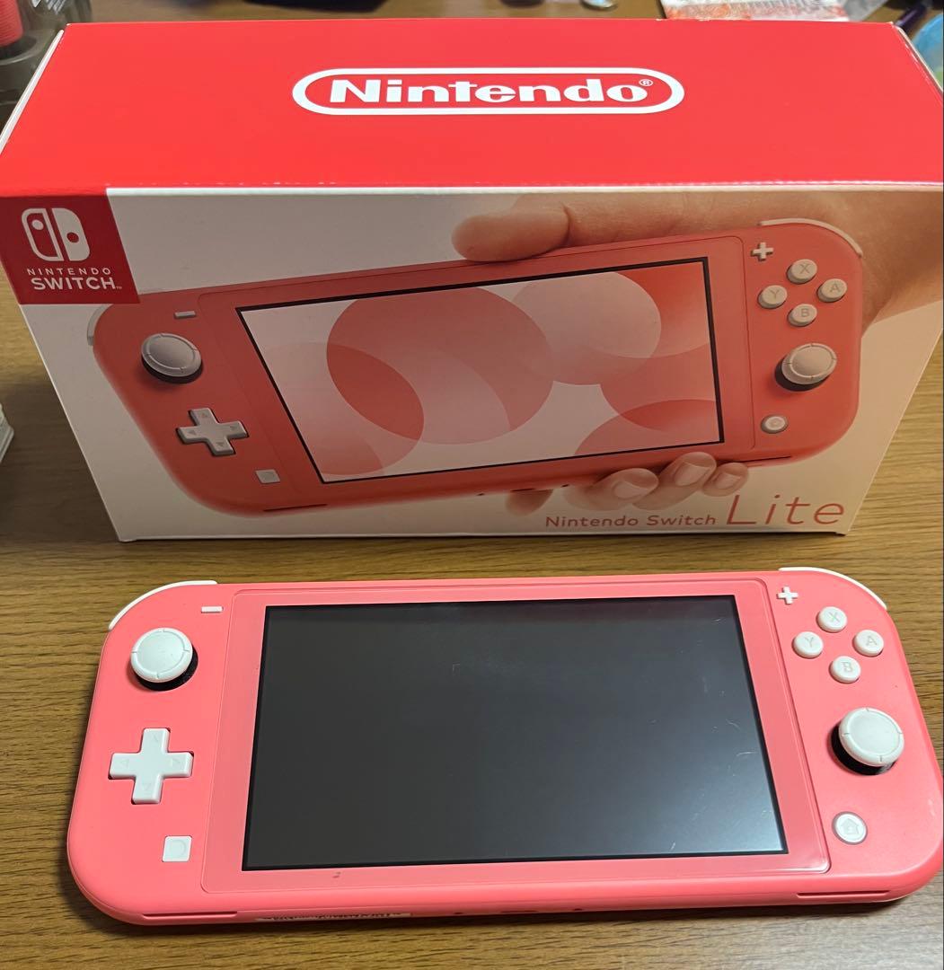 Nintendo Switch Lite ピンク + あつまれ どうぶつの森