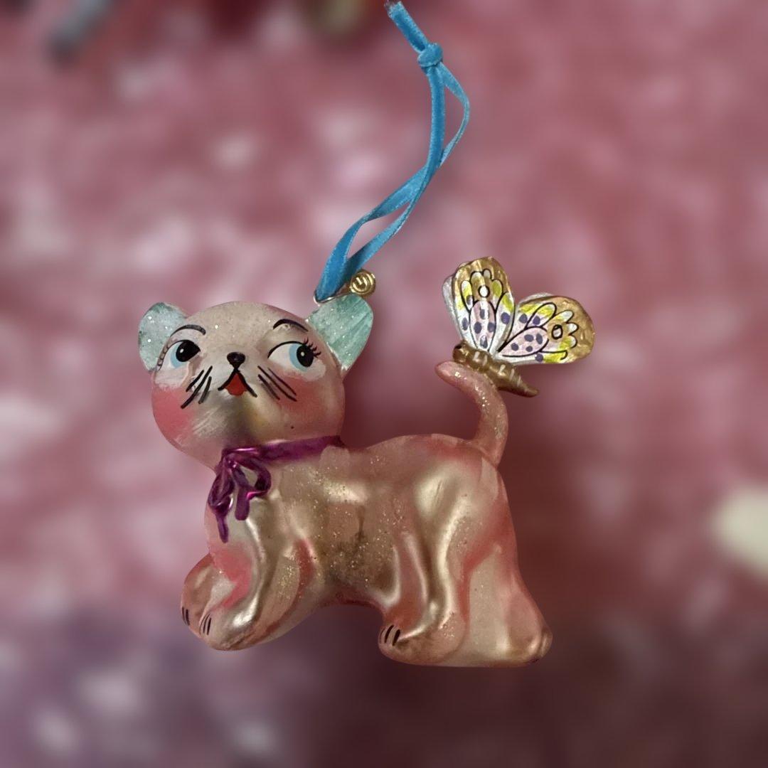 H.P.FRANCE購入　ネコ　オーナメント4個セット売り