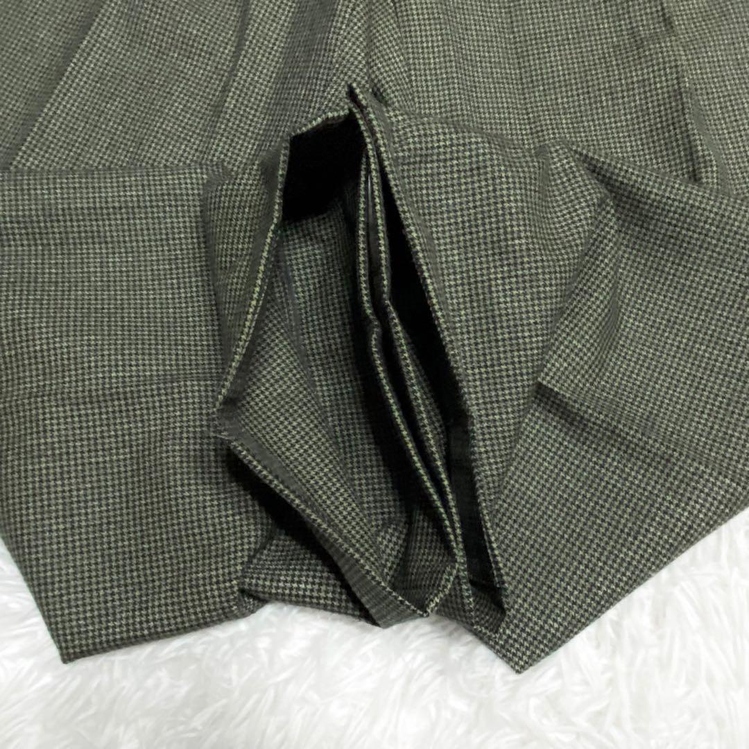 イヴサンローラン・スーツセットアップ・スリーピース・3ボタン・グリーン・M相当