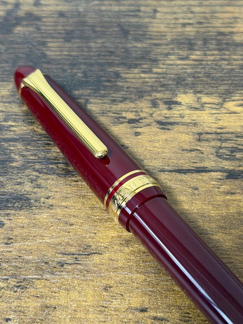 新品未使用　長刀　ディープレッド　ふでDEまんねん　NAG セーラー　万年筆