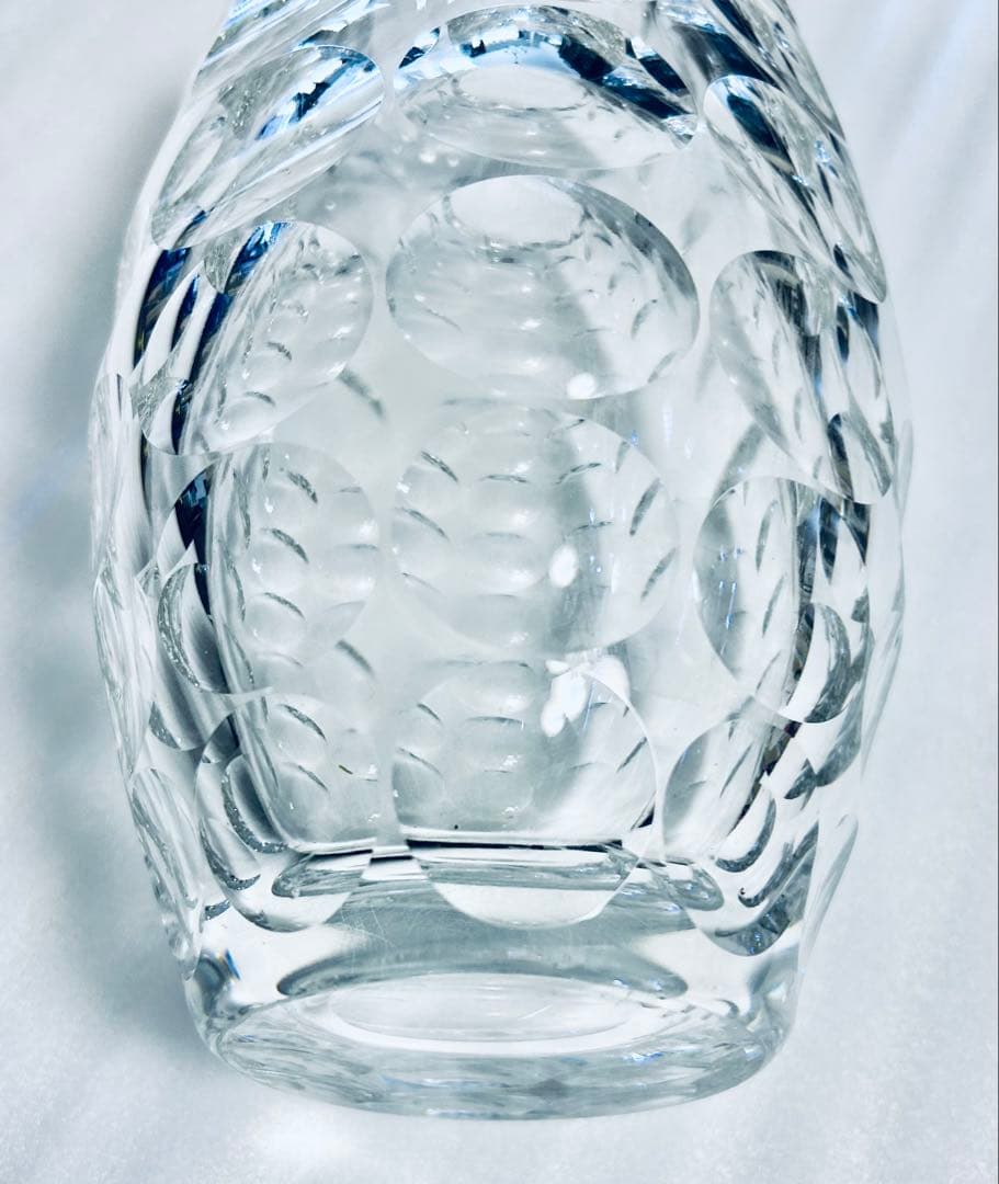 各務クリスタル　フラワーベース 花瓶　②