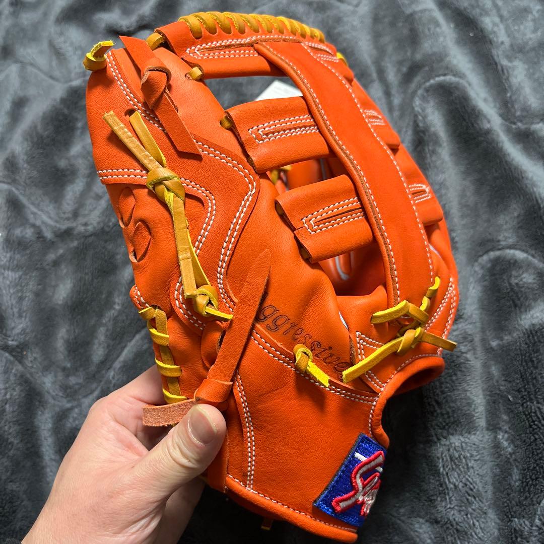 久保田スラッガー 軟式グローブ KSN-SPV オレンジ