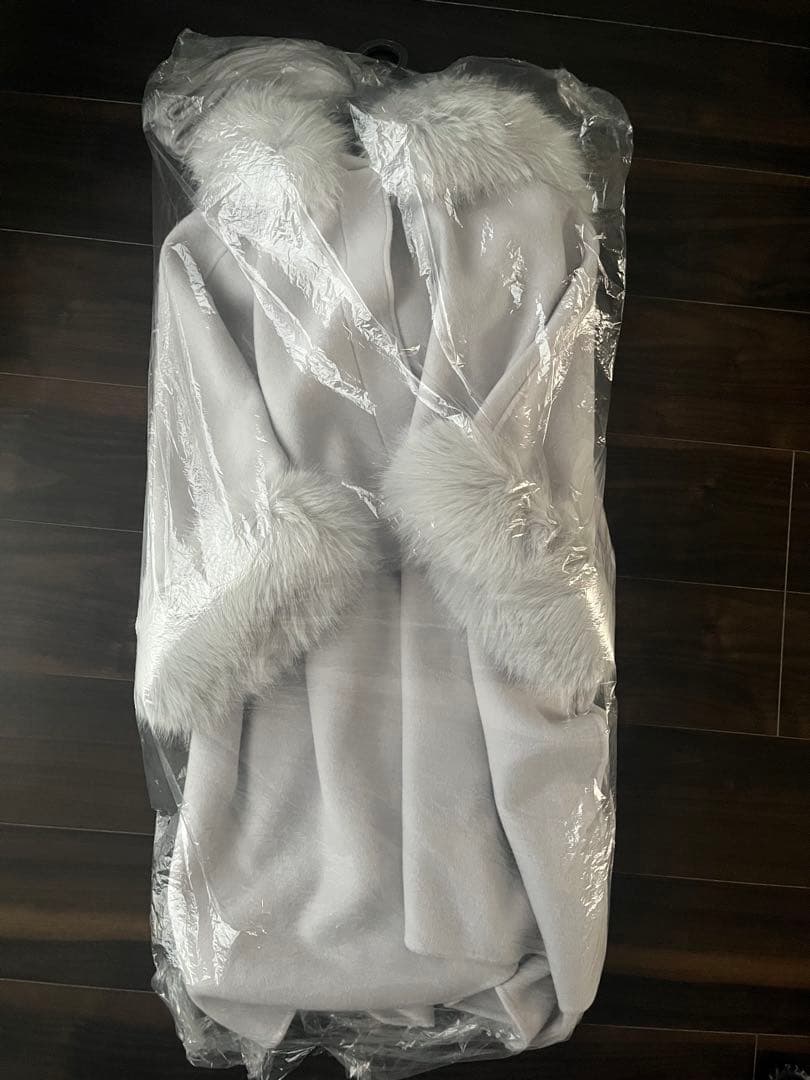 2025AW新品未使用【CELFORD】ファーポンチョコート