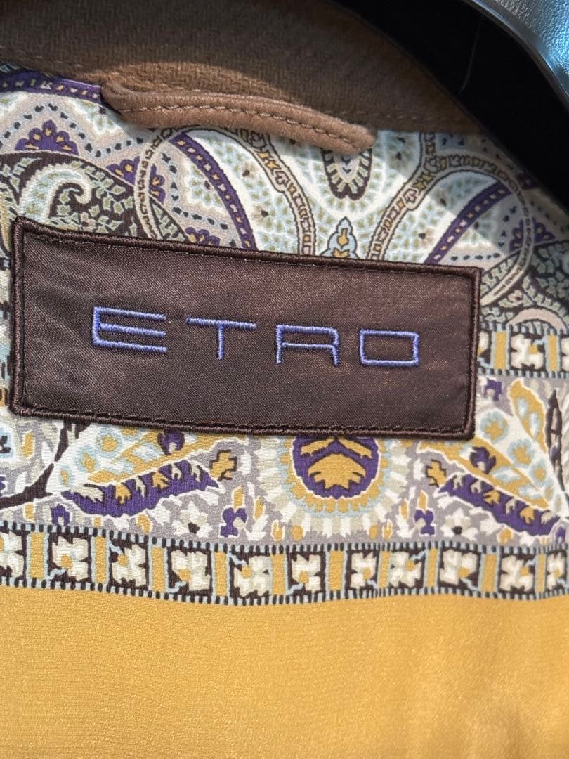 【Vintageclothes_Jin】ETRO エトロムートンコート M