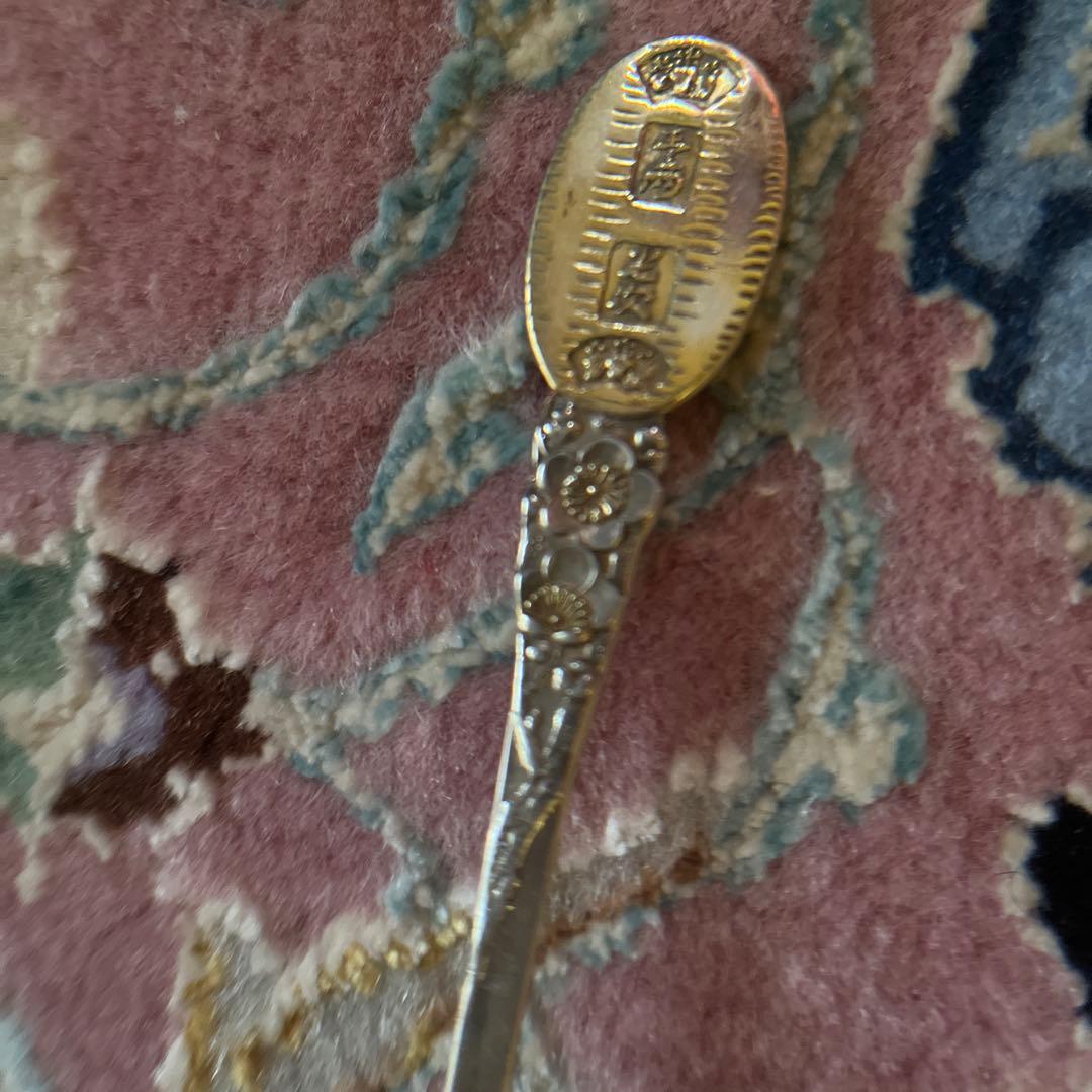 銀製デミタススプーン6本　日本製