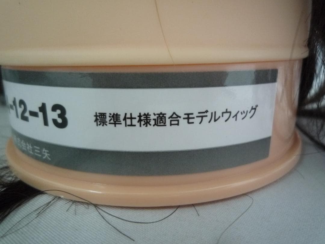 【2個セット】三矢 ウィッグ 美容師 美容 国家試験対応 ウイッグ①