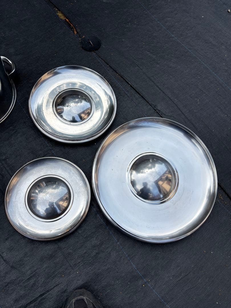 ステンレスポット　3個セット