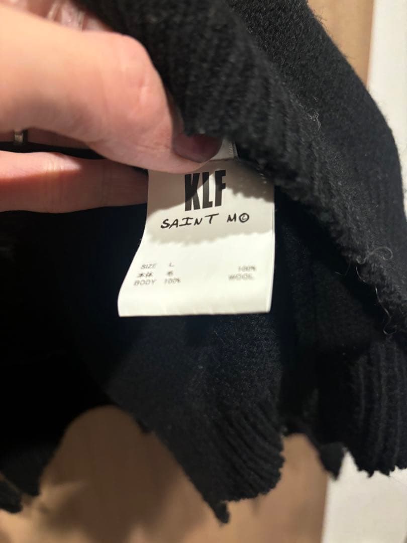 SAINTMICHAEL/セントマイケル/KLF CREW NEECK KNIT