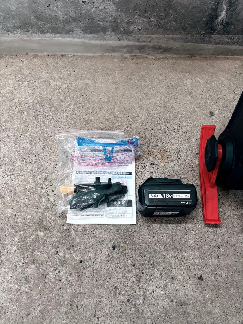 値下げ　電動除雪機 バッテリー付き