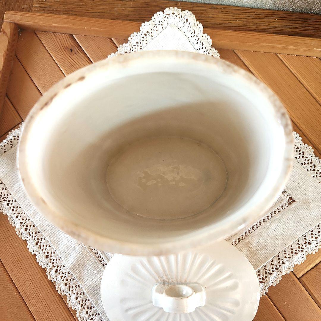 フランス　モザイク模様　キャニスター 5点セット　ブロカント