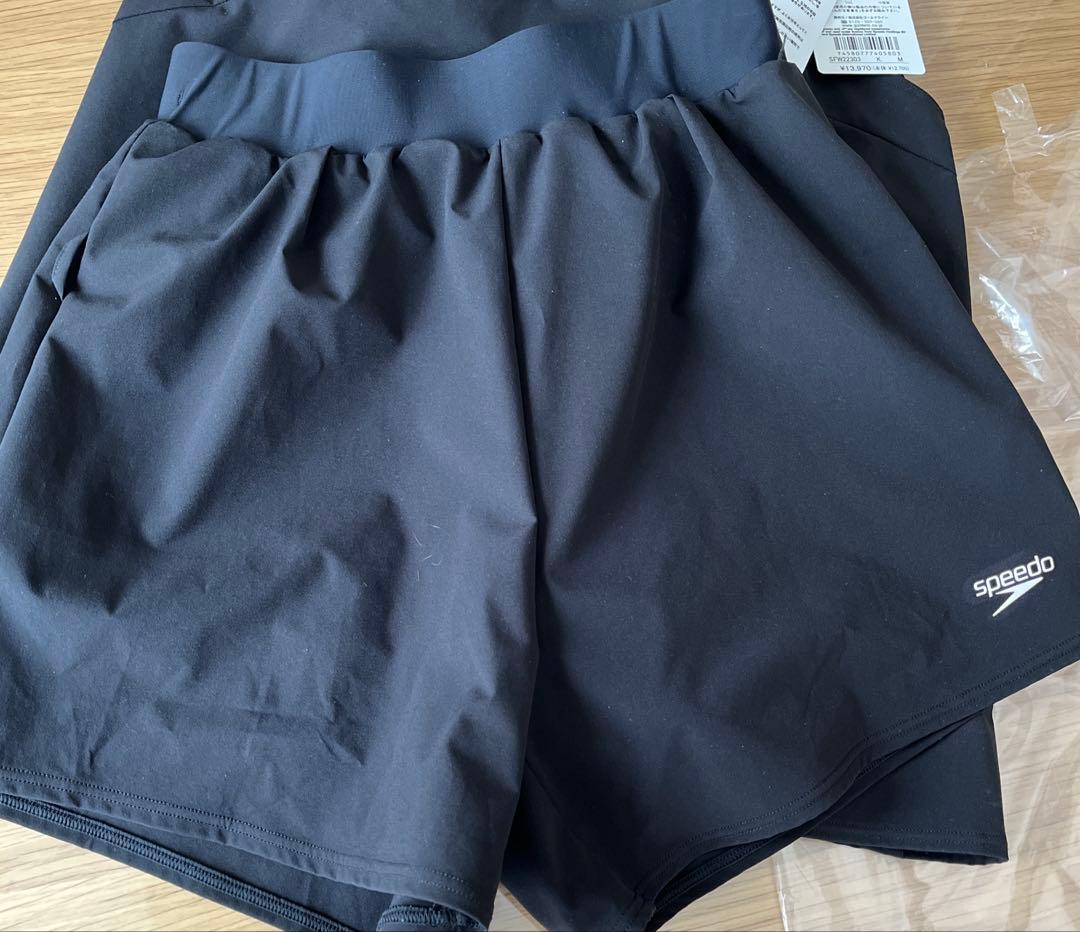 SPEEDO　レディースフィットネス水着Airpa ブラック　Mサイズ