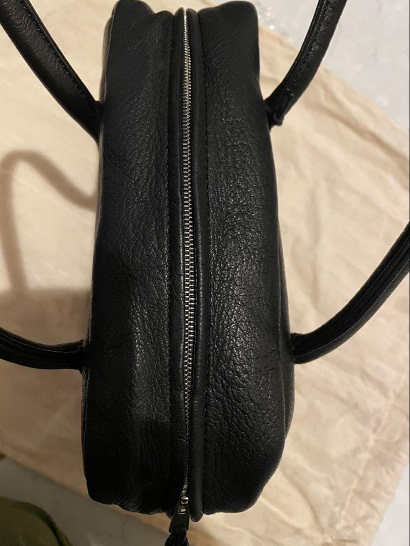 Aeta DA105 SQUARE BOSTON S ブラック バッグ 美品