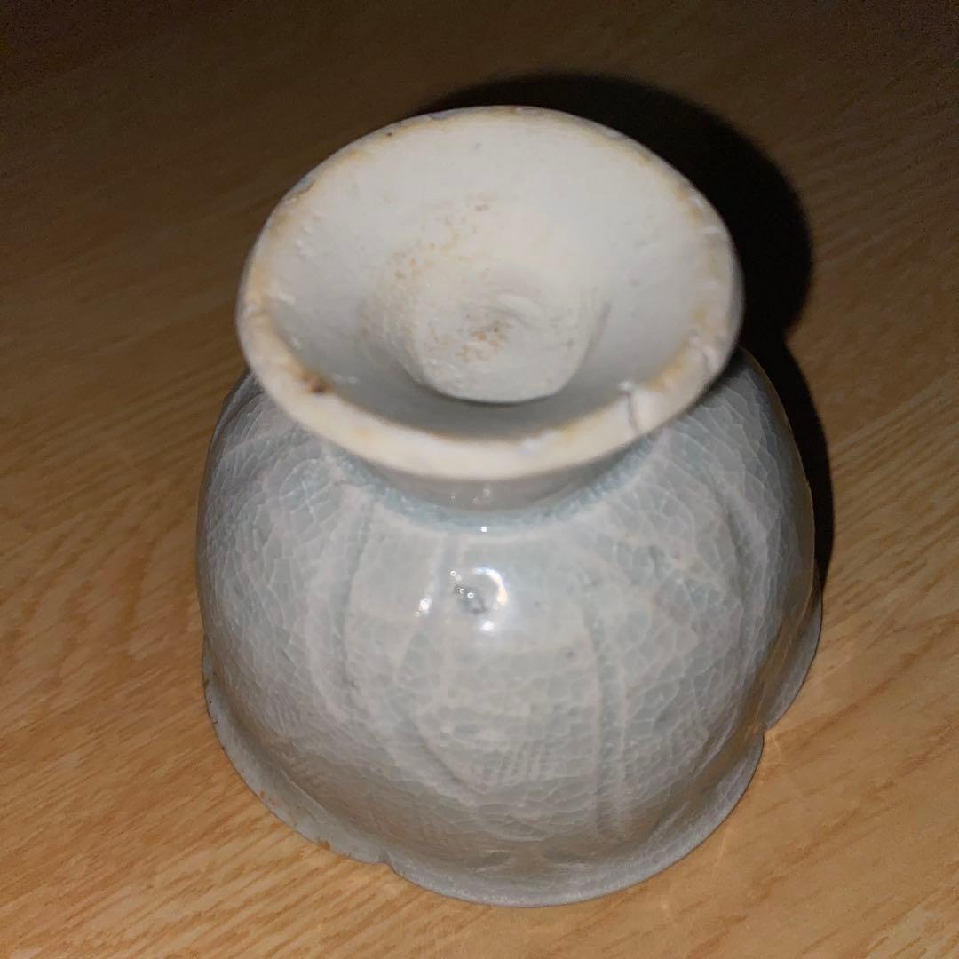 梅花型　影青台杯　宋時代