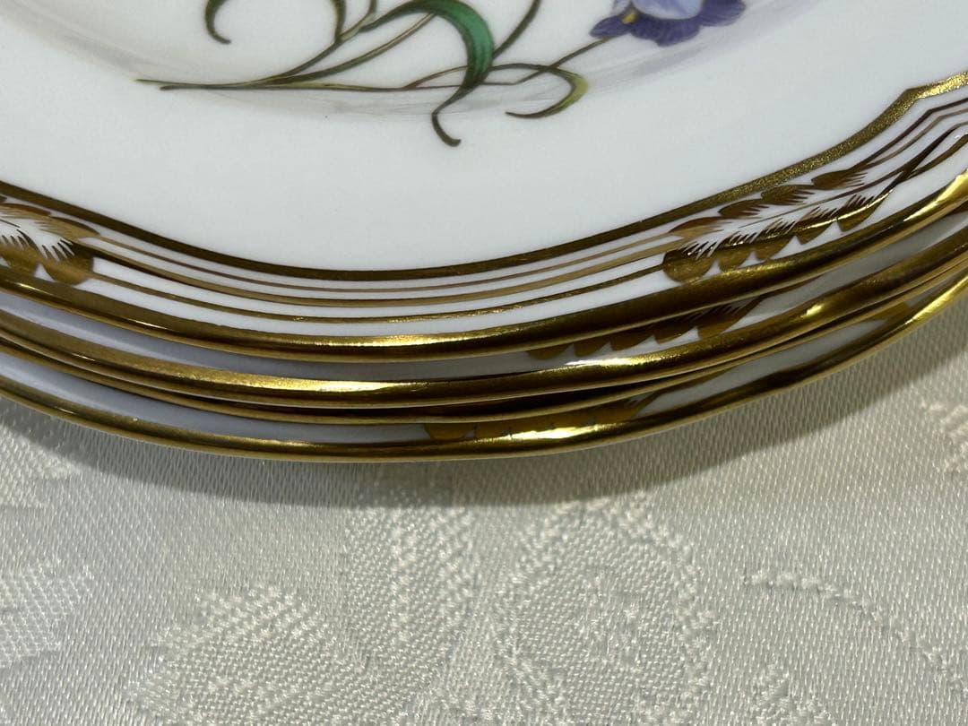 ★希少★スポード　カンパニュラ　ケーキプレート　15cm 4枚　未使用