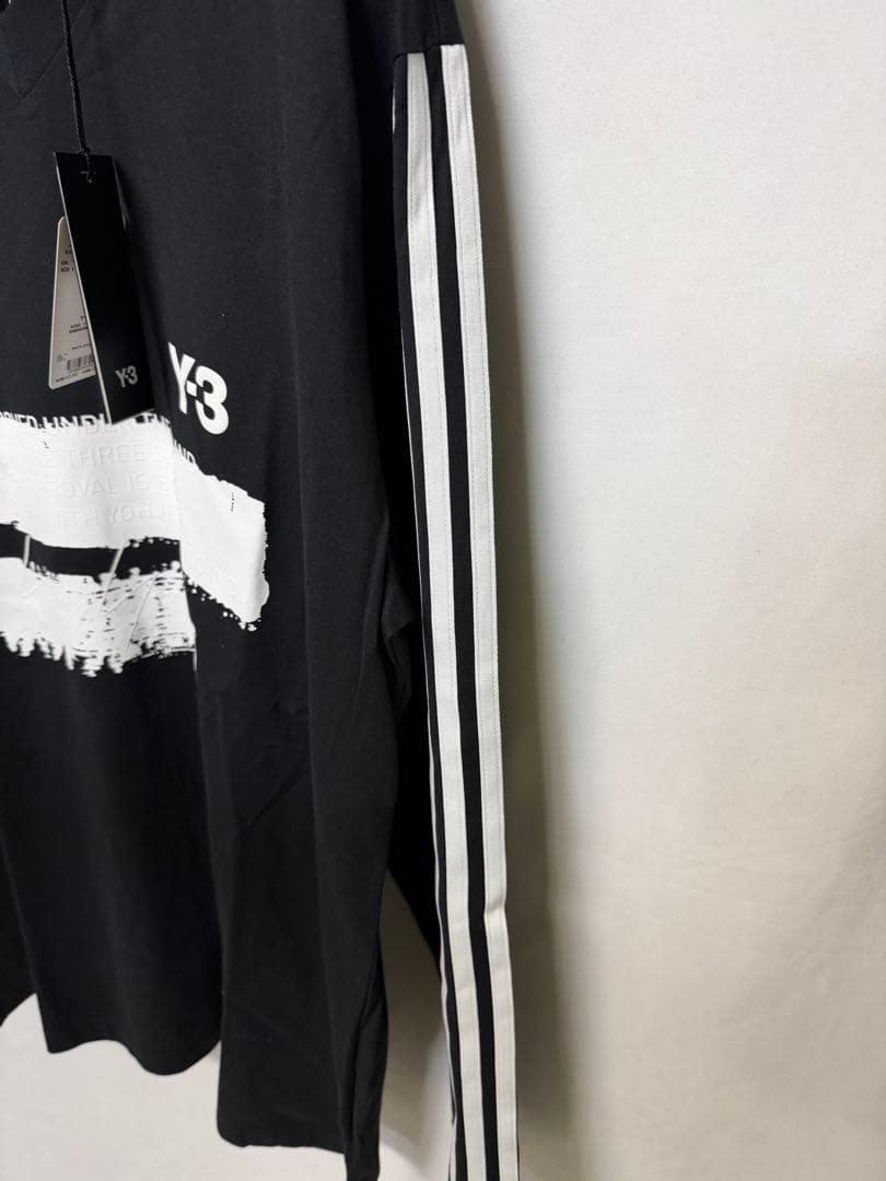 新品未使用Y-3 U GFX LOGO LS T / Lサイズ
