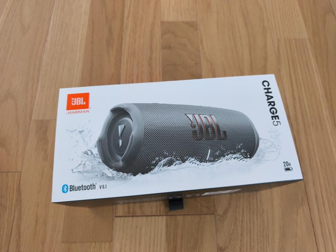 JBL Charge 5 ワイヤレススピーカー グレー