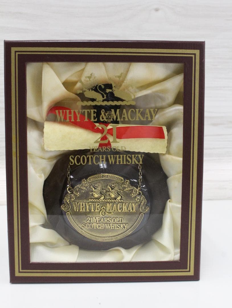 WHYTE & MACKAY 21年 スコッチウイスキー ギフトボックス