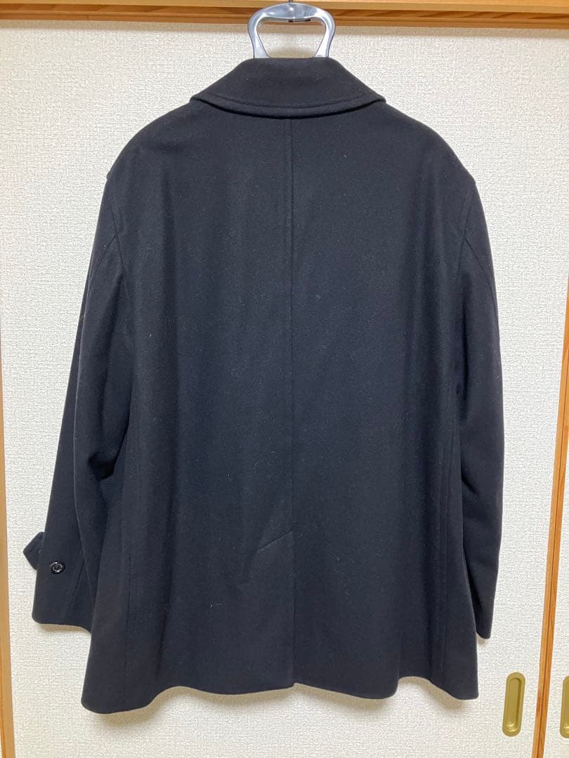Traditional Weatherwear ブラックピーコート 36