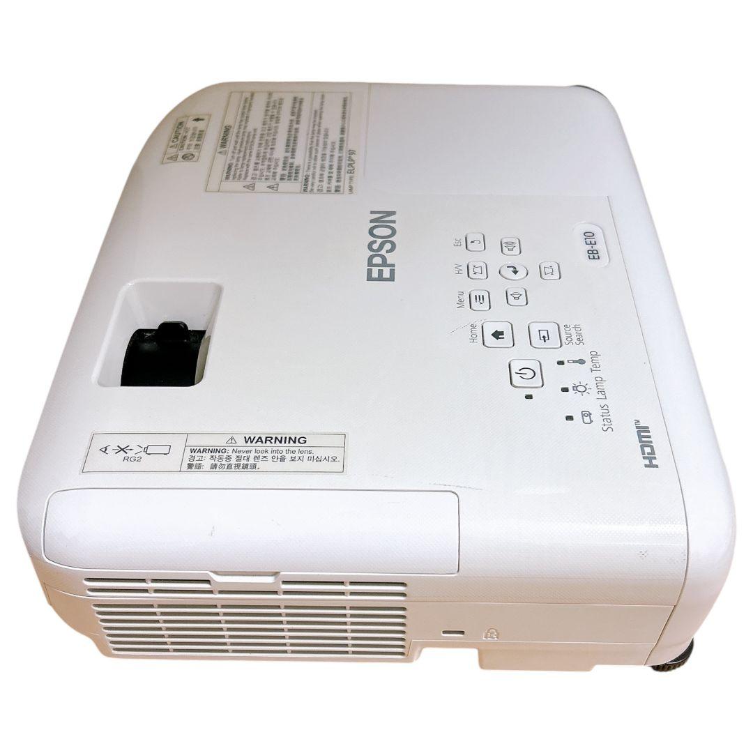 【美品】 EPSON プロジェクター EB-E10 本体 D-subケーブル