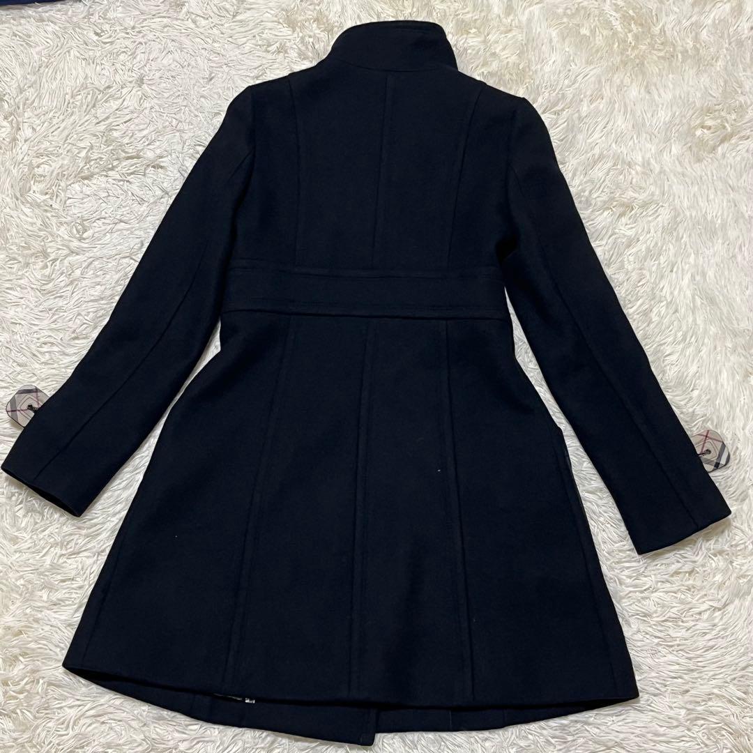 ✨美品✨ バーバリーロンドン ブルーレーベル ピーコート ウール アンゴラ L