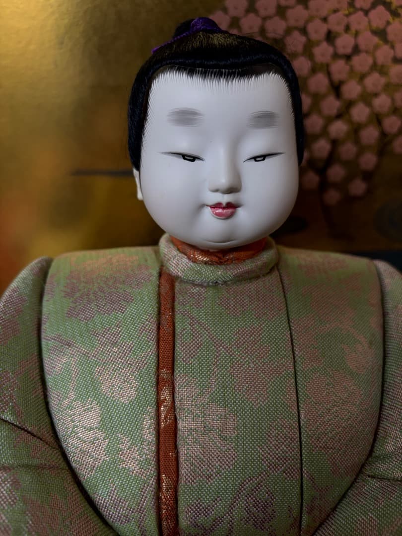 値下げ！ 十五人揃い　木目込み人形（大）　梅香