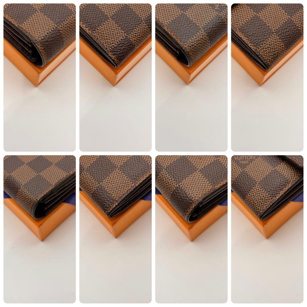 【鑑定済み】ルイヴィトン✨ダミエ✨長財布✨ポルトフォイユサラ 2つ折り財布