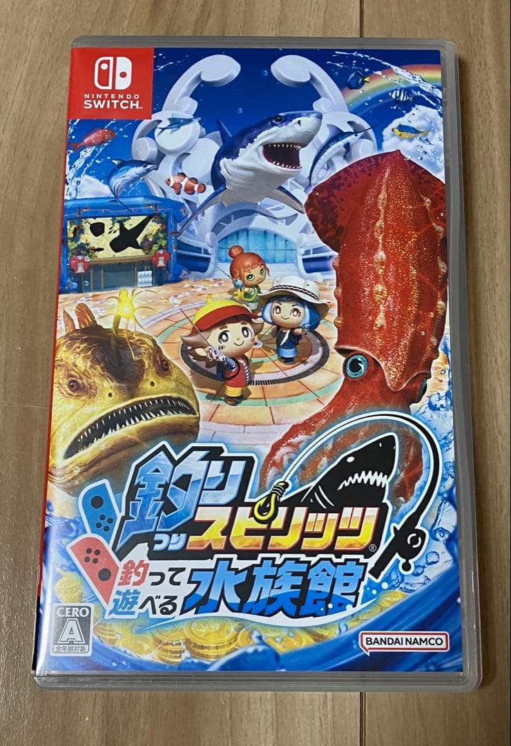 Switch 釣りスピリッツ 釣って遊べる水族館 ＆　サオコン　セット　竿コン
