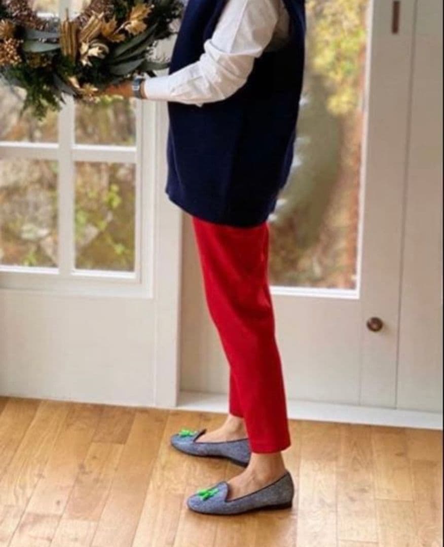 Chatelles シャテル タッセル ローファー 37フラットシューズ