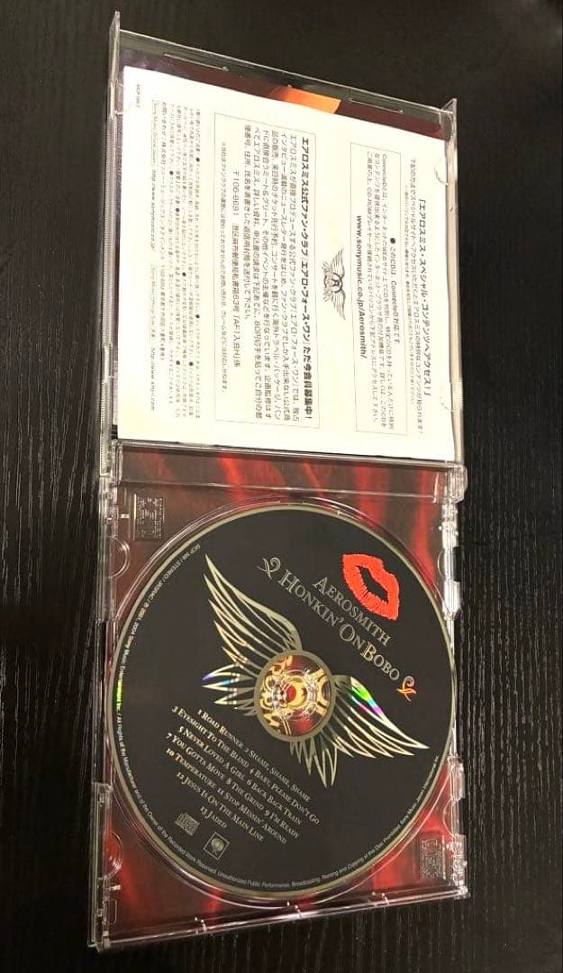 【サイン入り】 Aerosmith Honkin' on Bobo